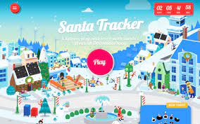 Santa Tracker Website Image